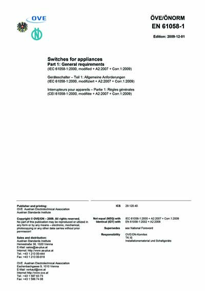 Standards PDF Cover Page