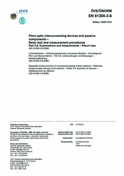 Standards PDF Cover Page
