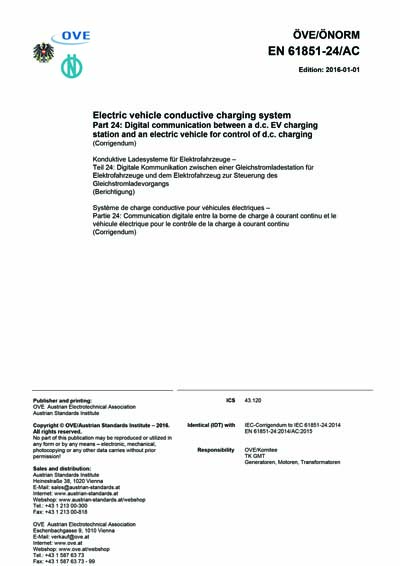 Standards PDF Cover Page