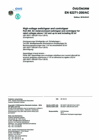 Standards PDF Cover Page