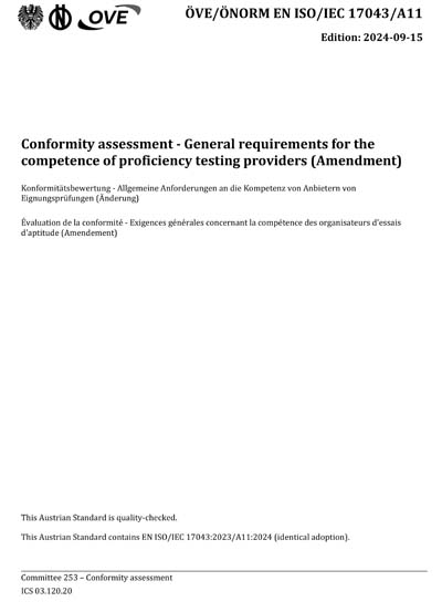 Standards PDF Cover Page