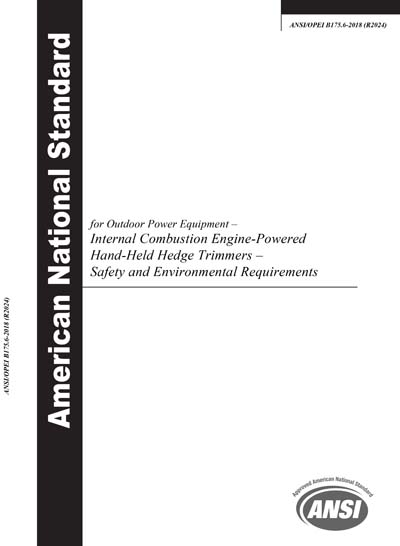Standards PDF Cover Page