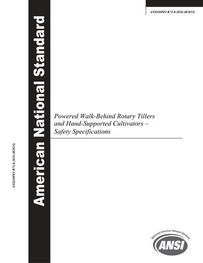 Standards PDF Cover Page