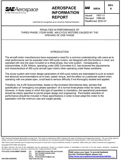 Standards PDF Cover Page