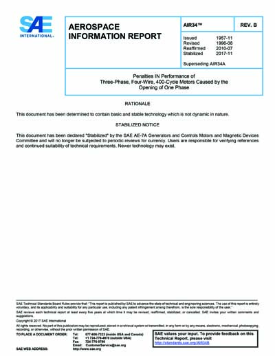 Standards PDF Cover Page