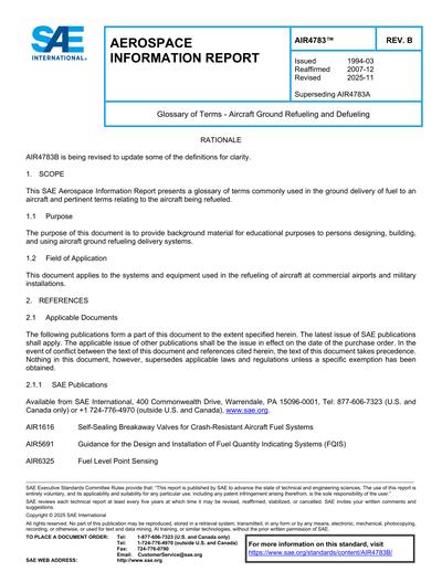 Standards PDF Cover Page