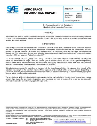 Standards PDF Cover Page