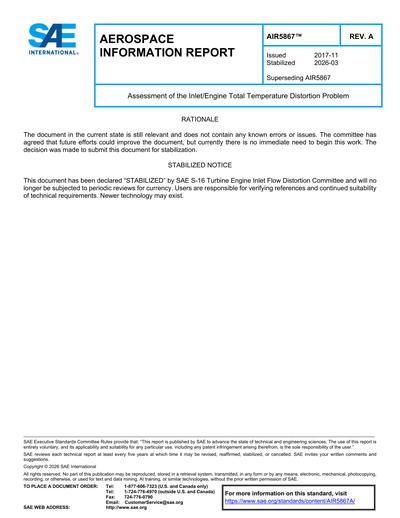 Standards PDF Cover Page