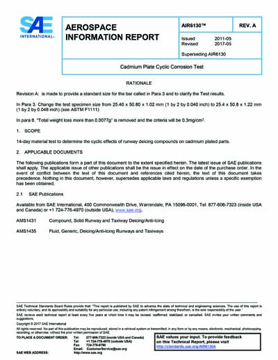 Standards PDF Cover Page