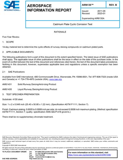 Standards PDF Cover Page