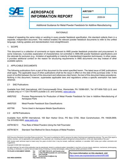 Standards PDF Cover Page