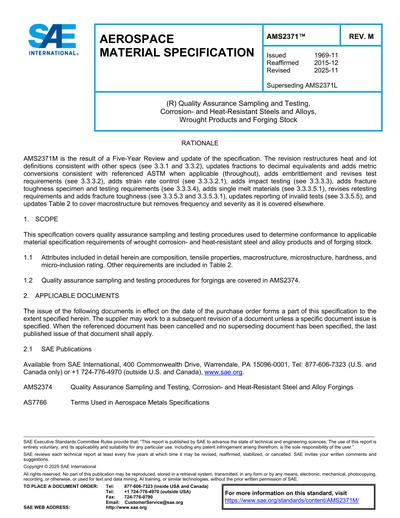 Standards PDF Cover Page