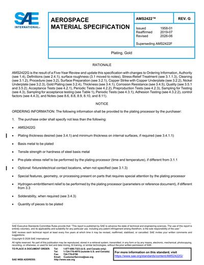 Standards PDF Cover Page
