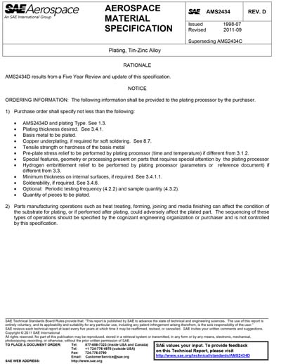 Standards PDF Cover Page