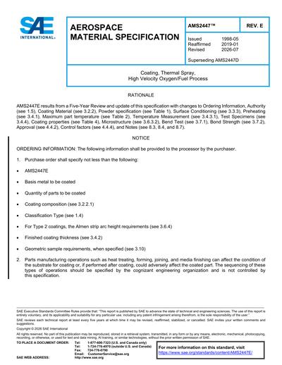 Standards PDF Cover Page