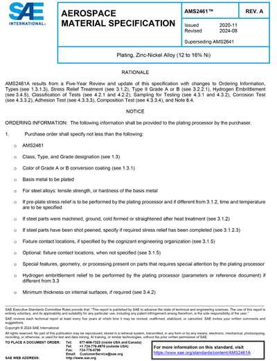 Standards PDF Cover Page