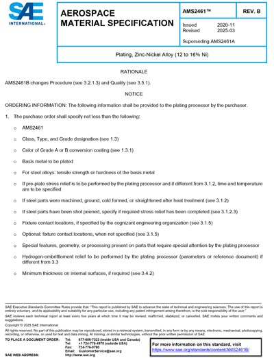 Standards PDF Cover Page
