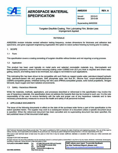 Standards PDF Cover Page