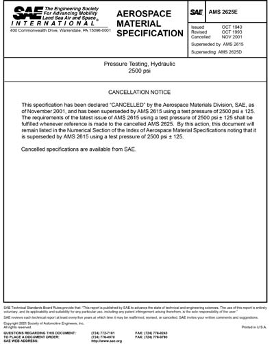 Standards PDF Cover Page