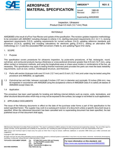 Standards PDF Cover Page