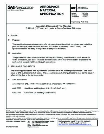 Standards PDF Cover Page