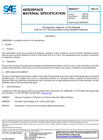 Standards PDF Cover Page