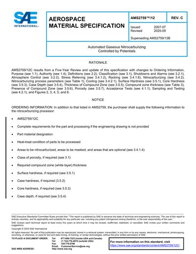 Standards PDF Cover Page