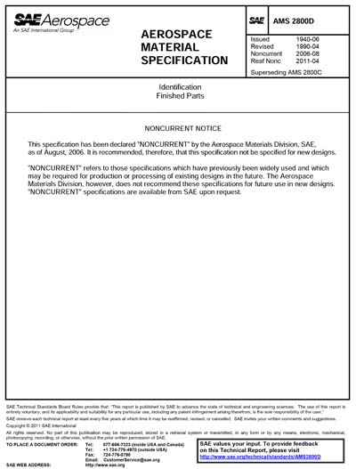 Standards PDF Cover Page