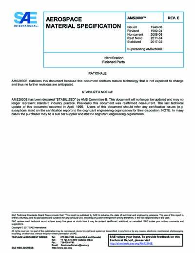 Standards PDF Cover Page