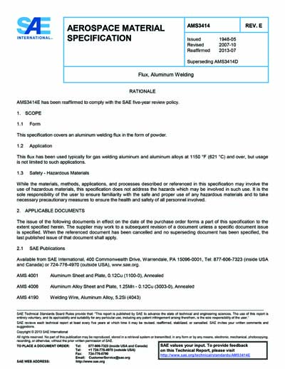 Standards PDF Cover Page
