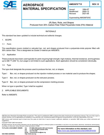 Standards PDF Cover Page