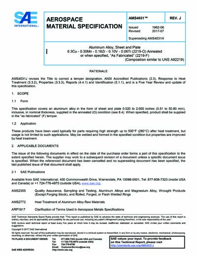 Standards PDF Cover Page