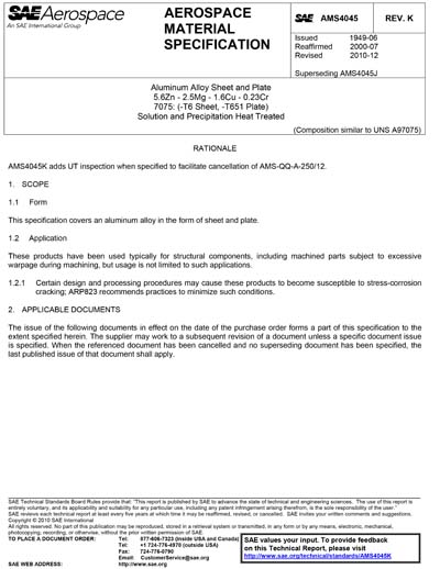 Standards PDF Cover Page