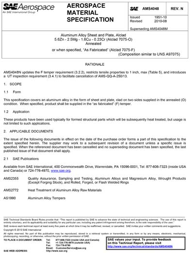 Standards PDF Cover Page