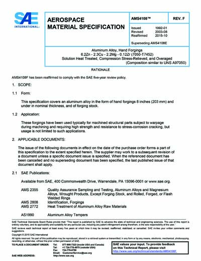 Standards PDF Cover Page
