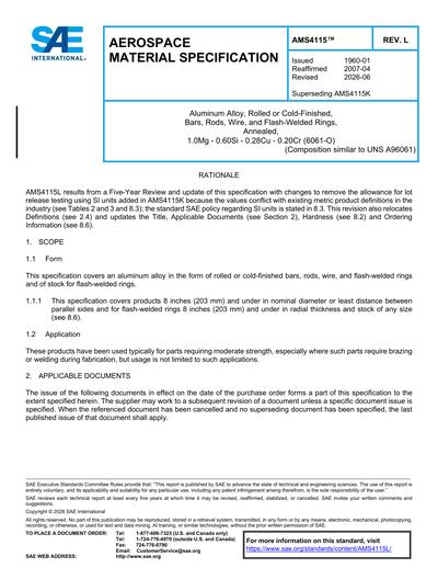 Standards PDF Cover Page