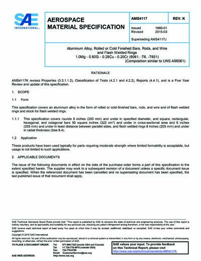 Standards PDF Cover Page