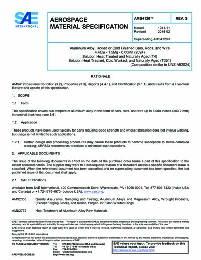 Standards PDF Cover Page