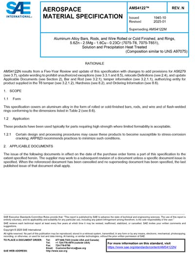Standards PDF Cover Page