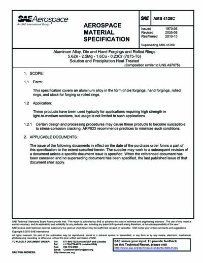 Standards PDF Cover Page