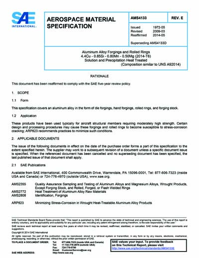 Standards PDF Cover Page
