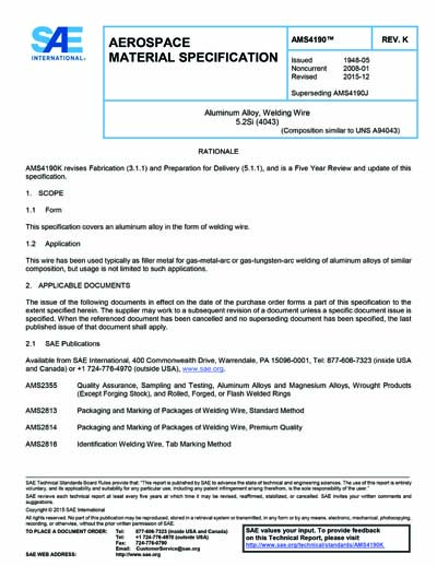 Standards PDF Cover Page