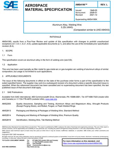 Standards PDF Cover Page