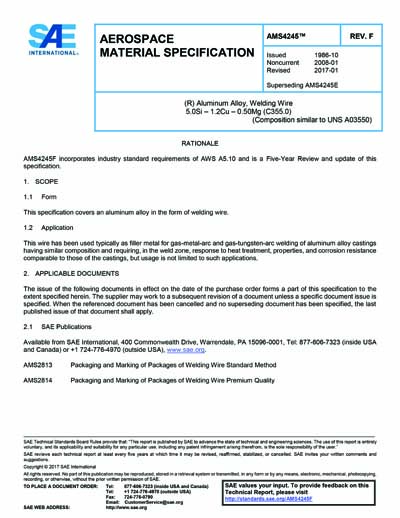 Standards PDF Cover Page