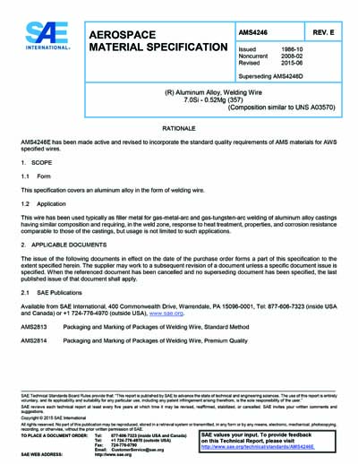 Standards PDF Cover Page