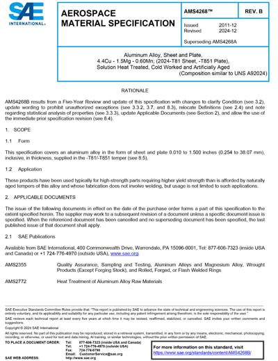 Standards PDF Cover Page