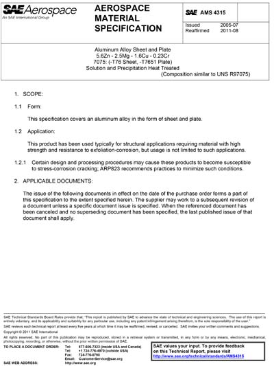 Standards PDF Cover Page