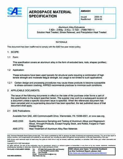 Standards PDF Cover Page