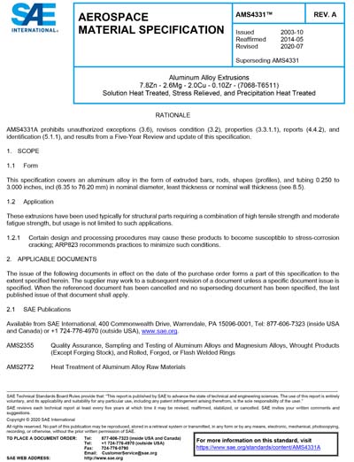 Standards PDF Cover Page