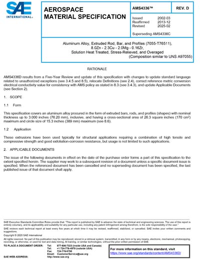 Standards PDF Cover Page